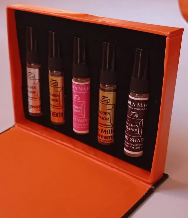 Tester Box, 5 Signature Scents in one Gift Box