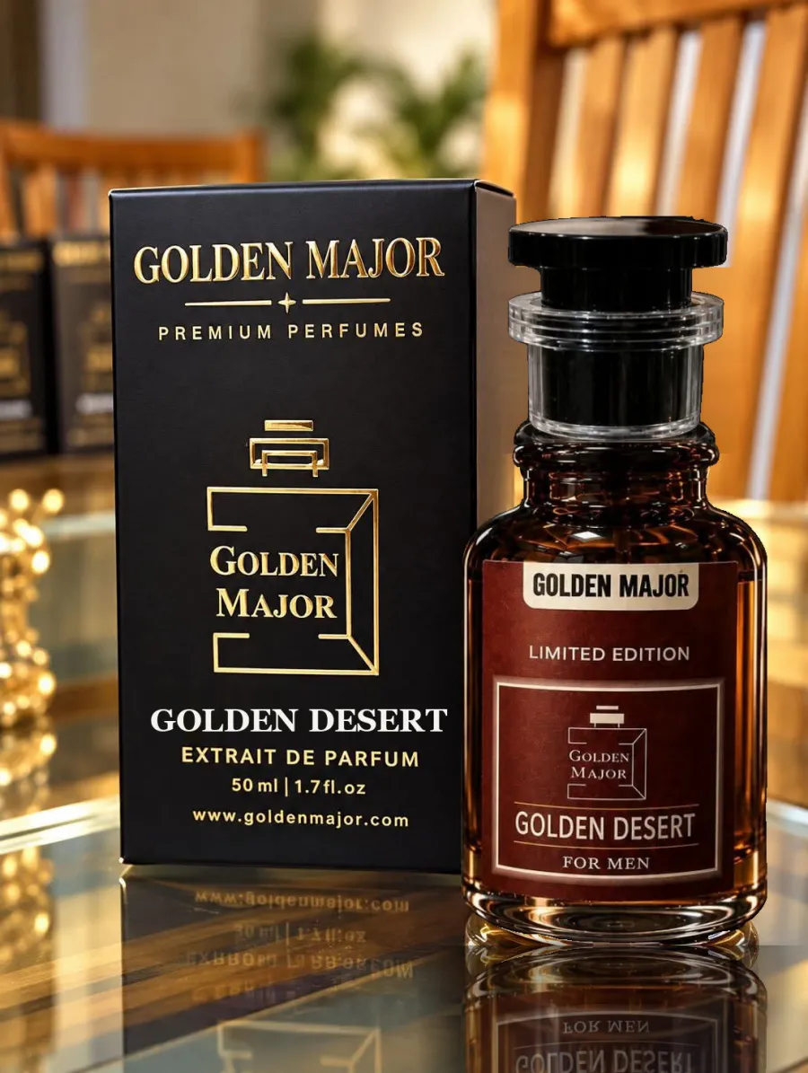 Golden Desert packaging